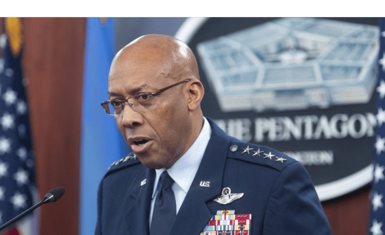 Trump fires chairman of the Joint Chiefs of Staff