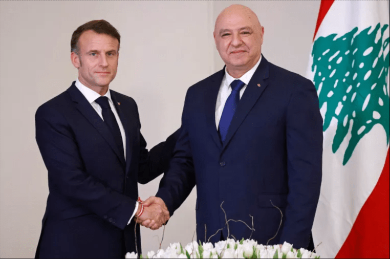 Lebanese president urges US support for army, calls for Israeli withdrawal