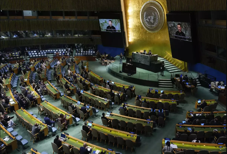 India abstains on Ukraine resolutions as US breaks with allies