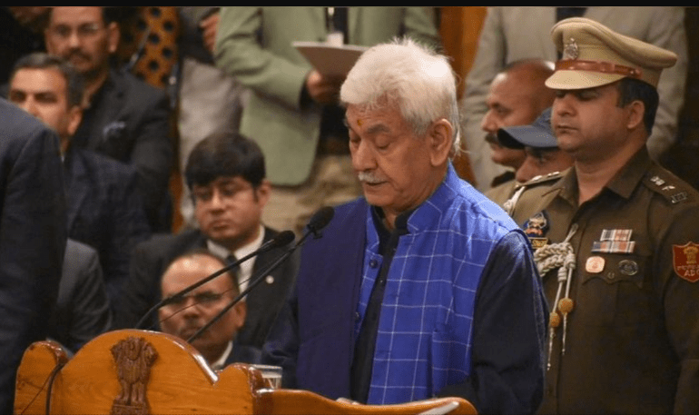 J&K budget session symbolizes people’s power, says L-G Sinha