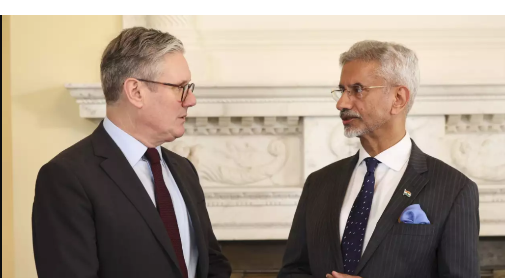 Jaishankar meets UK PM Keir Starmer, discusses trade and Ukraine