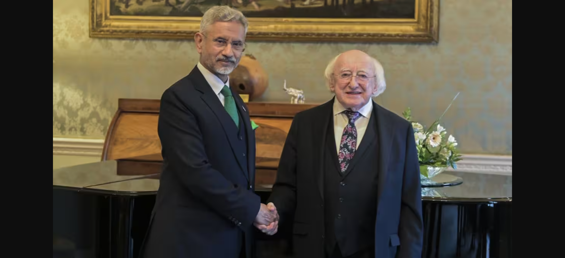 EAM Jaishankar meets Ireland’s president, discusses culture and ties