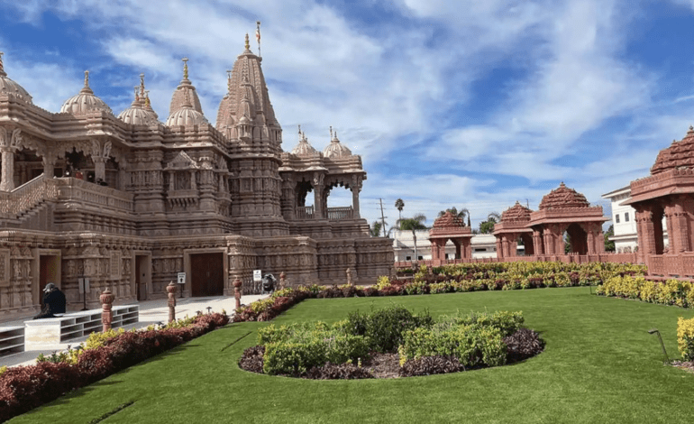 India urges security for places of worship after Hindu temple vandalism in US