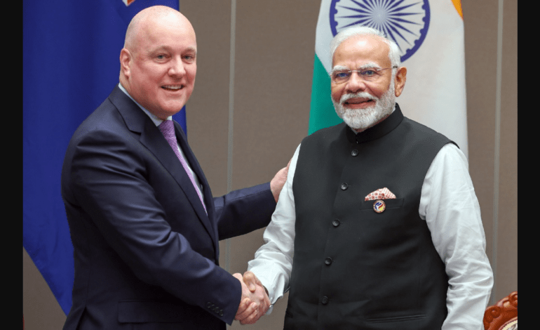 New Zealand PM Luxon eager to strengthen ties with India