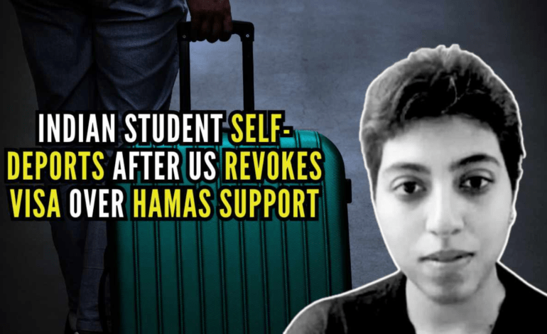 Columbia student’s US visa revoked amid terrorism allegations; self-deports