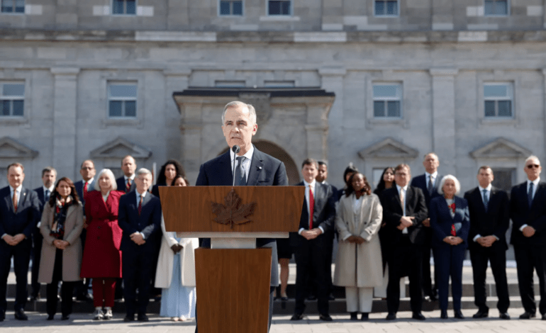 Mark Carney sworn in as new Canadian prime minister
