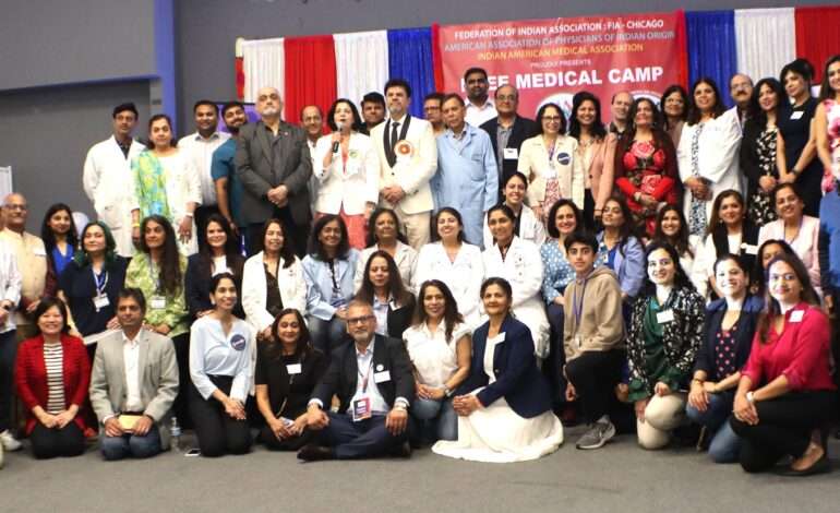 FIA Chicago’s free medical camp in Naperville provides care to over 400 patients