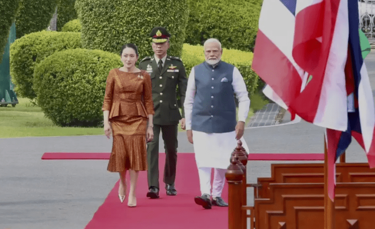 India and Thailand to strengthen ties for mutual growth