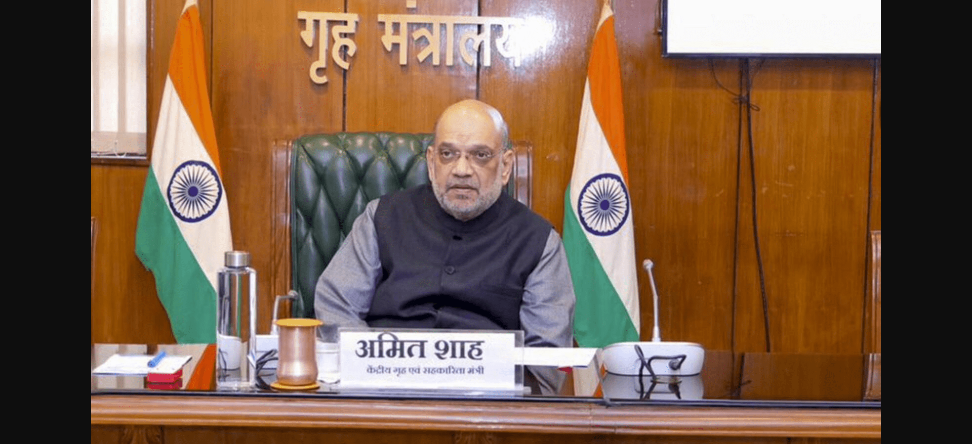 HM Amit Shah in Kashmir, to hold security review meetings today