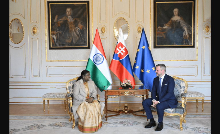 President Murmu highlights India-Slovakia economic ties