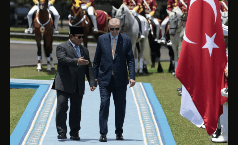 Turkey to continue working with Indonesia on Gaza reconstruction: Erdogan