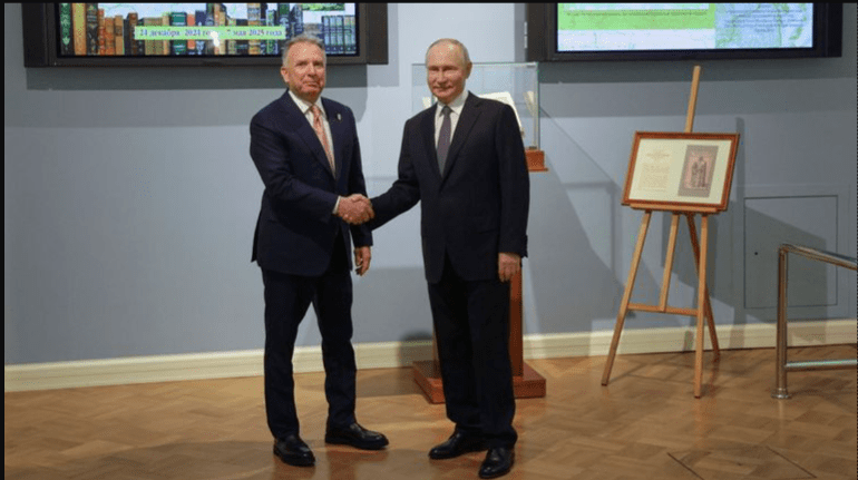 Putin meets US envoy for closed-door Ukraine talks