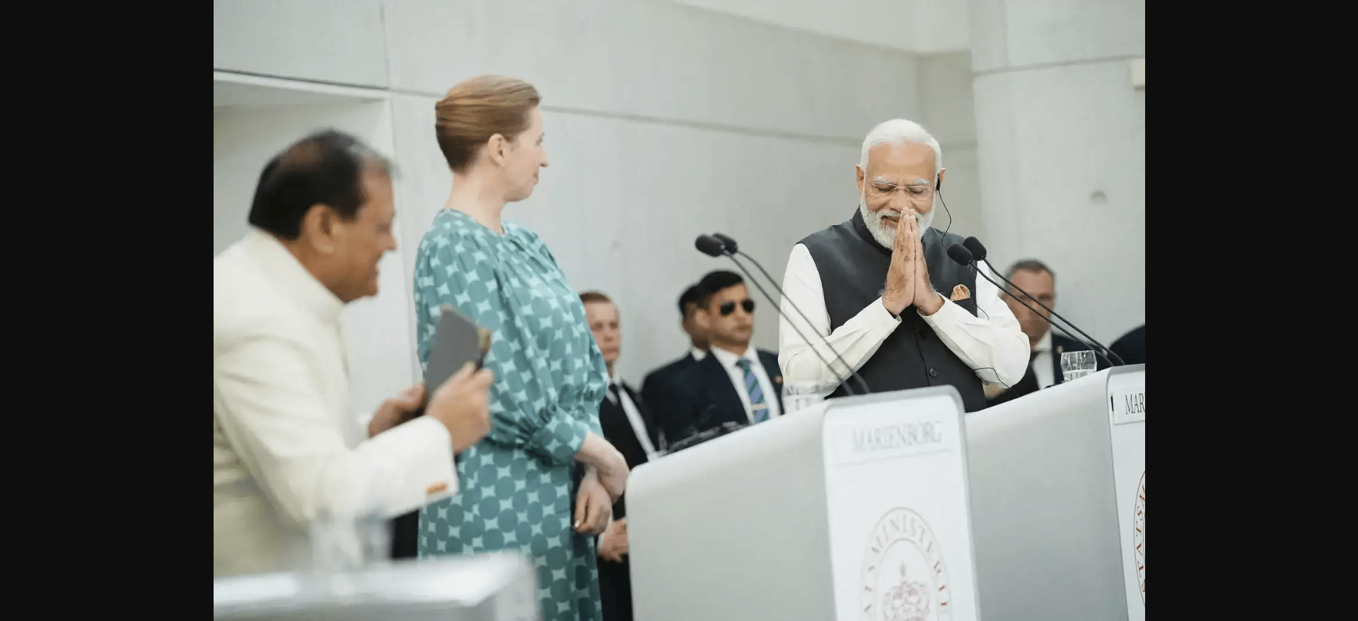 PM Modi, Danish PM discuss green strategic partnership