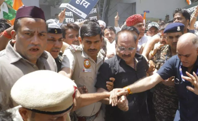 BJP chief detained during protest over Pahalgam attack