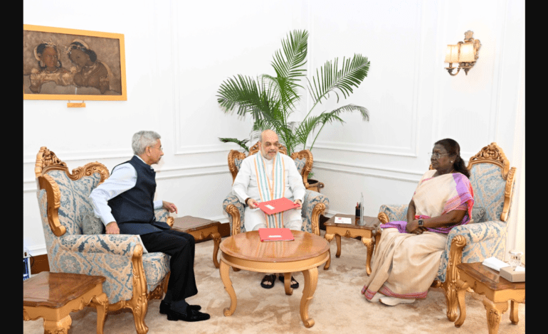 Shah and Jaishankar brief President, envoys on Pahalgam attack