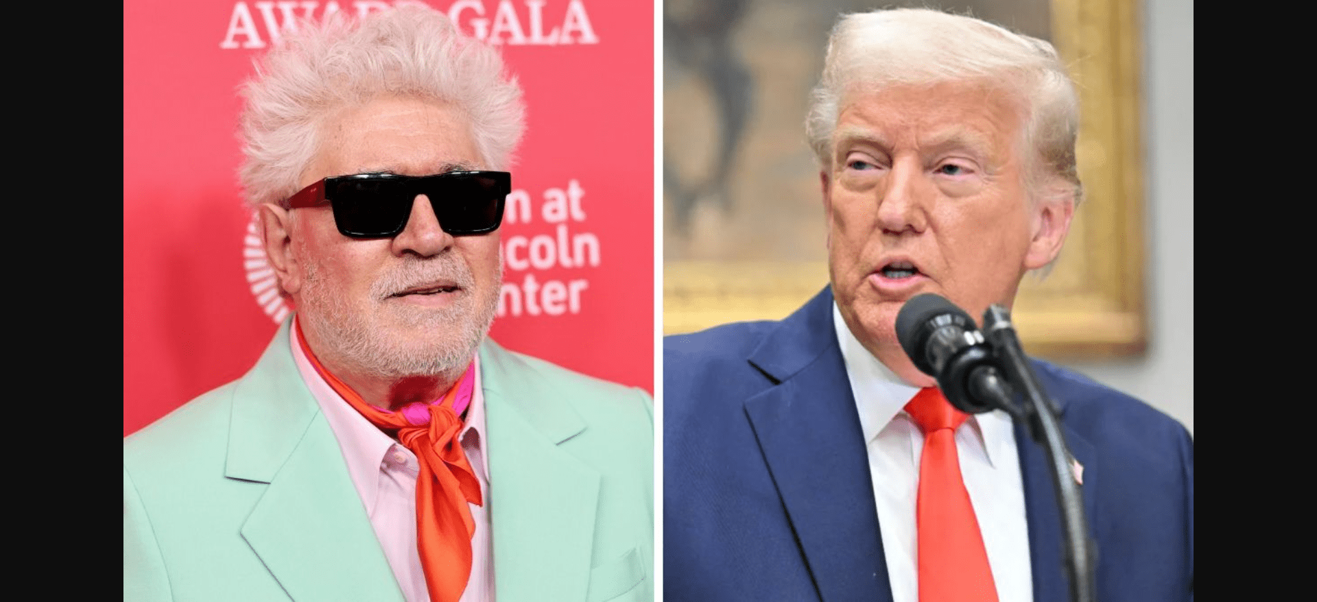 Pedro Almodóvar slams Donald Trump at Chaplin award ceremony