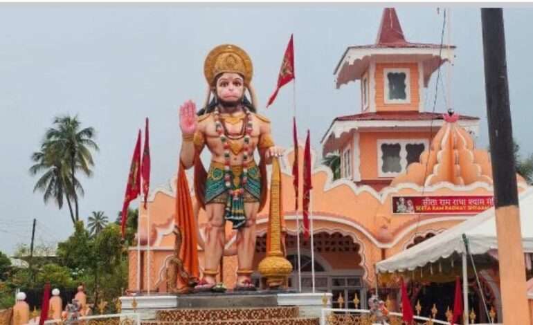 16-foot Hanuman statue installed in Guyana’s Sparta