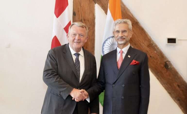 Jaishankar meets Danish FM Rasmussen, lauds support against terrorism