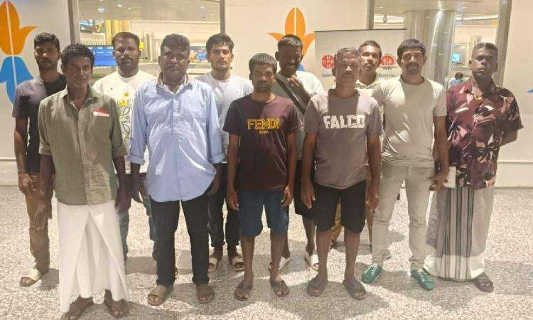 11 Tamil Nadu fishermen return after Sri Lanka release