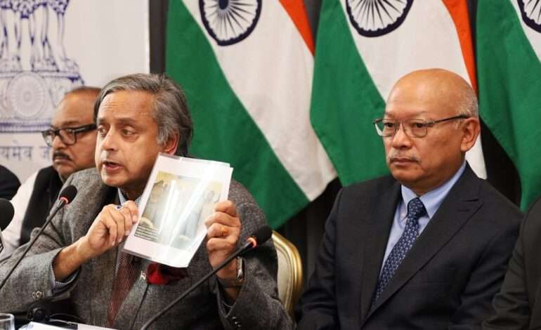 Tharoor leads Indian delegation in Colombia to reinforce anti-terror message