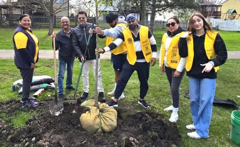 Community tree planting drive brings environmental awareness to Roselle