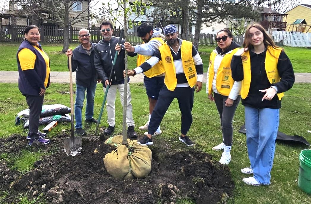 Community tree planting drive brings environmental awareness to Roselle