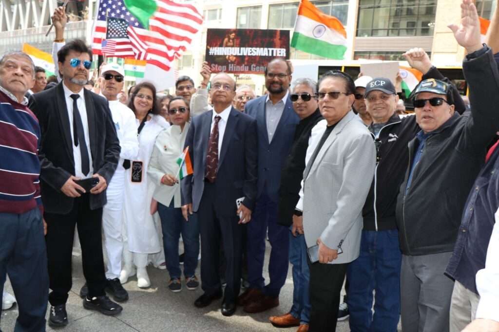 Indian Americans protest in Chicago over Pahalgam killings