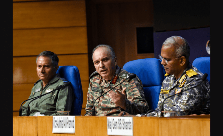DGMO Ghai explains India’s air defence with cricket analogy