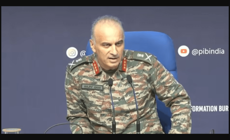 DGMO Ghai hails India’s air defence with Ashes reference