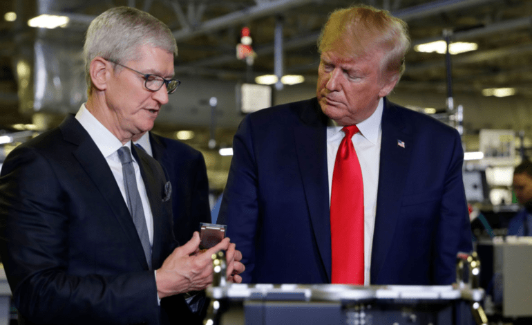 Donald Trump tells Tim Cook to stop Apple manufacturing in India