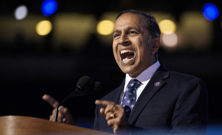 Congressman Raja Krishnamoorthicondemns Trump administration’s studentvisa policies and advances Senate campaign