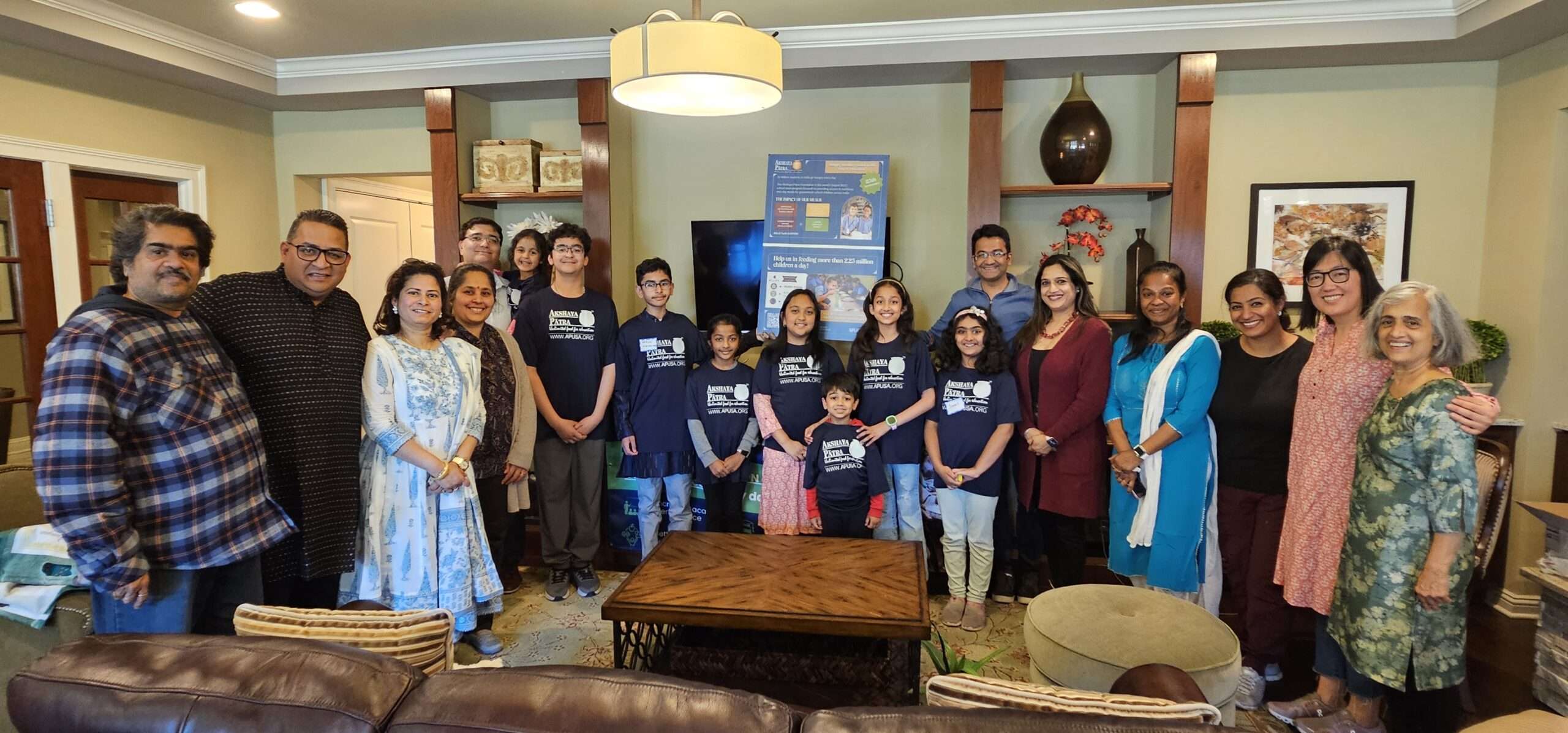 Akshaya Patra Chicago chapter hosts inspiring meet and greet for youth ambassadors