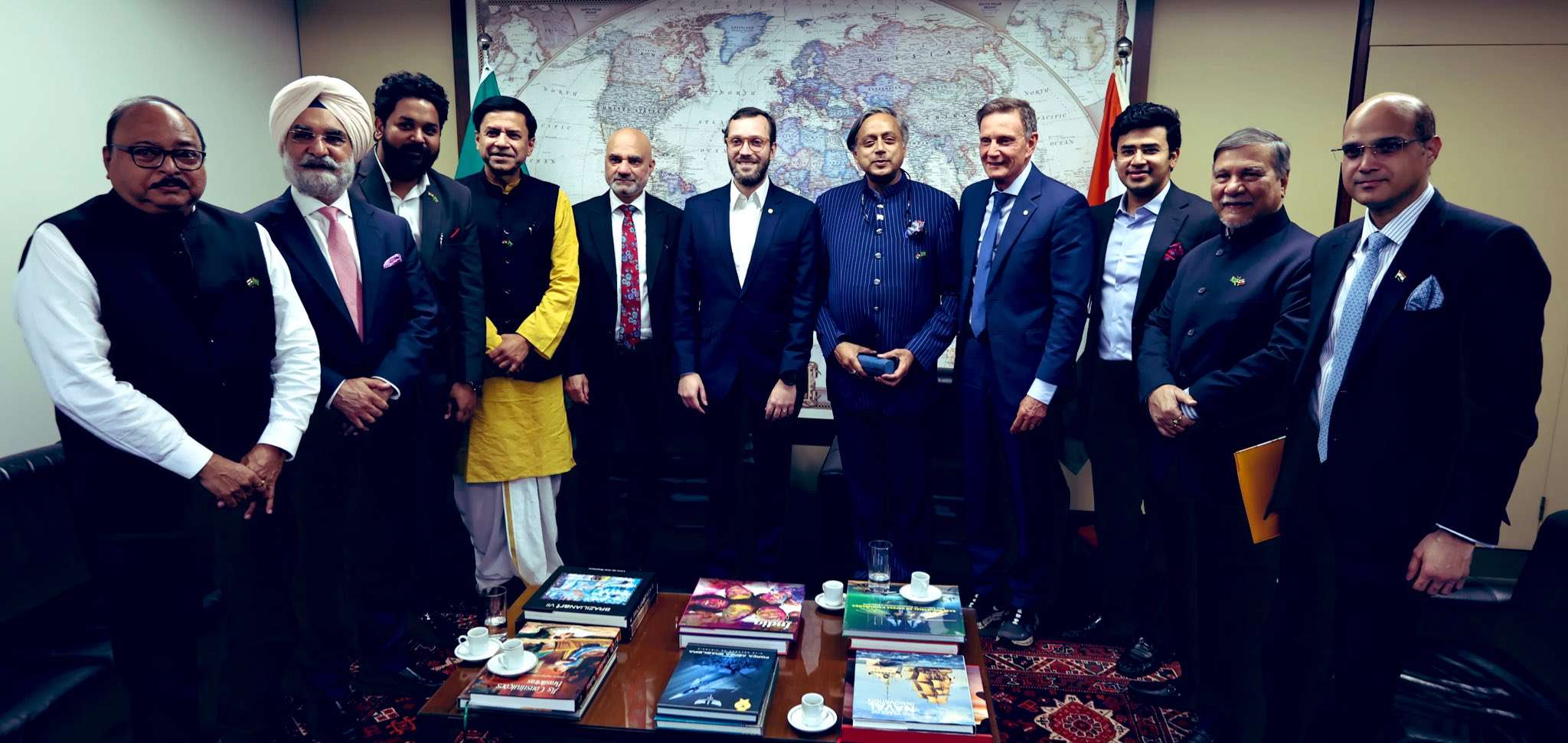 India doesn’t seek conflict, only peace and security: Shashi Tharoor in Brazil