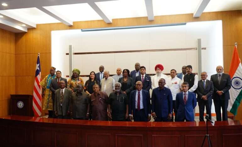 India strengthens anti-terror ties with Liberia during official visit