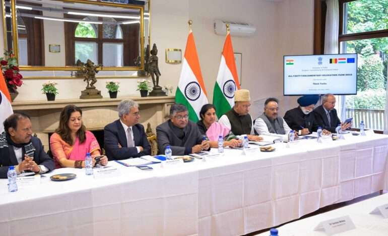 Indian delegation in Brussels reiterates zero tolerance for terrorism