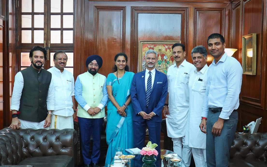 EAM Jaishankar meets all-party delegations after global outreach missions
