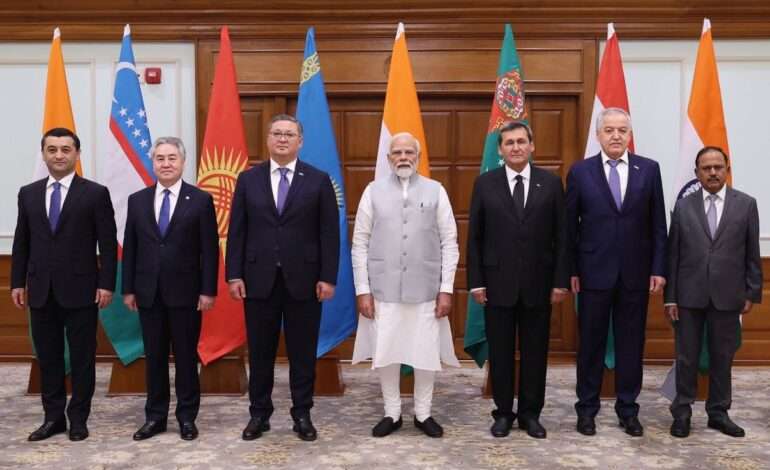 India-Central Asia partnership called ‘force multiplier’ by PM Modi