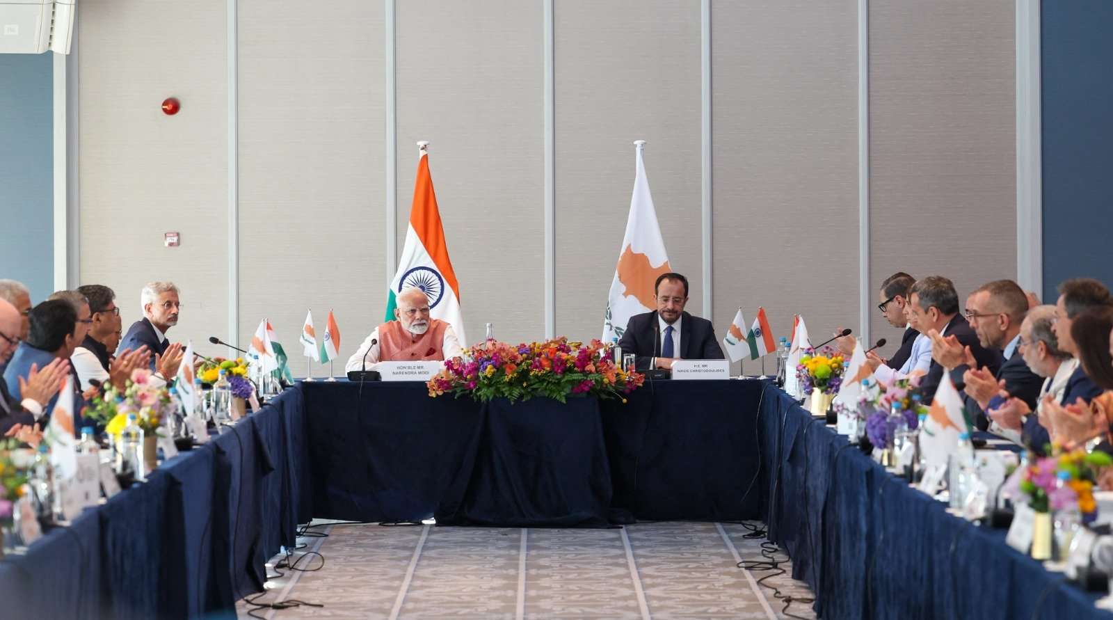Modi, Cyprus President boost India-Cyprus business ties