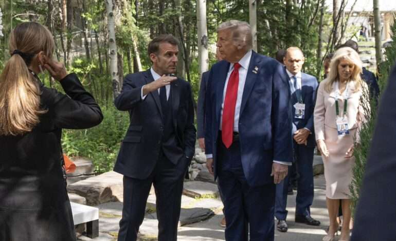 Macron urges G7 action on Iran, Israel, and Ukraine