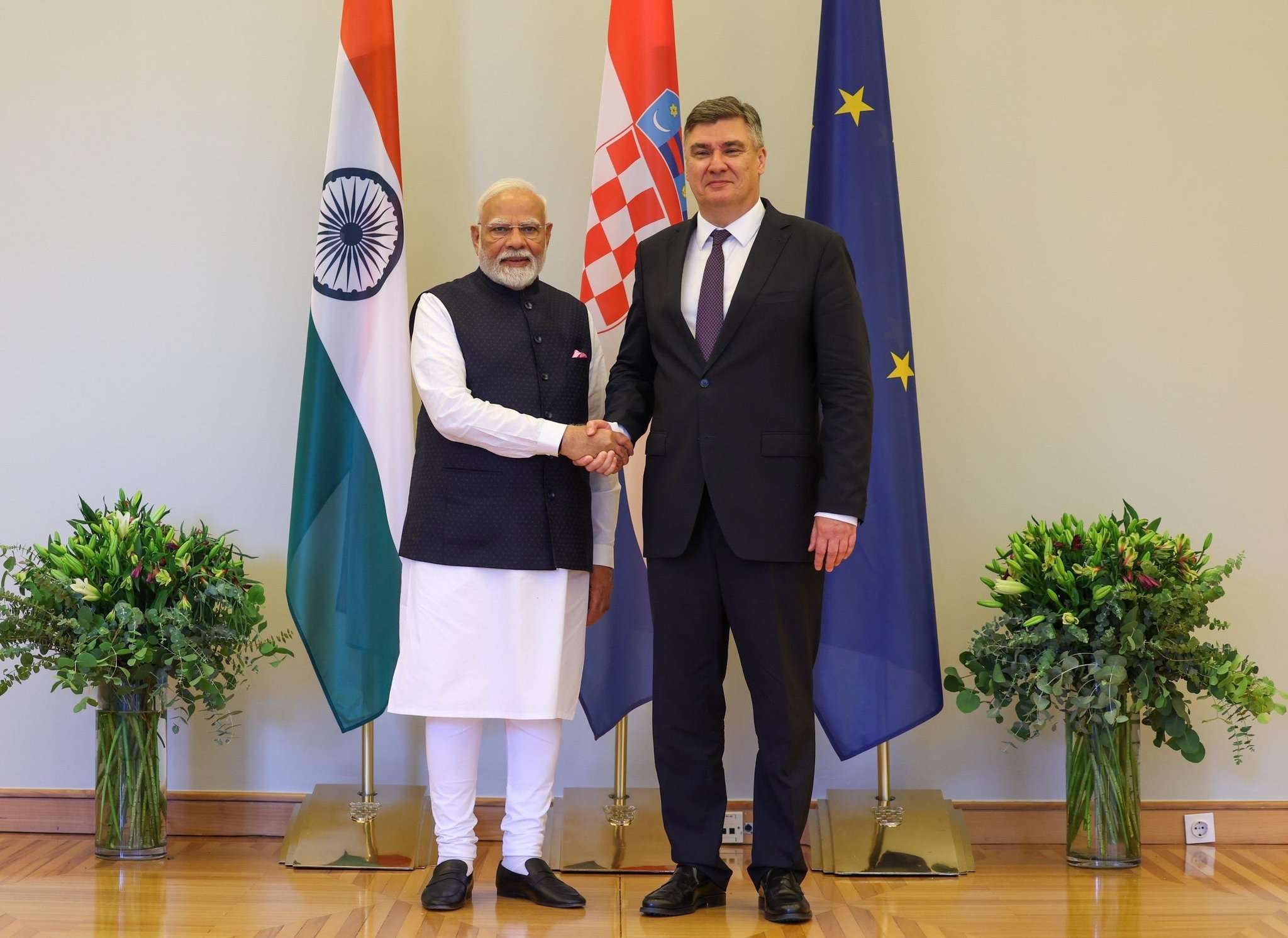 PM Modi, Croatian President Milanovic discuss expanding India-Croatia ties