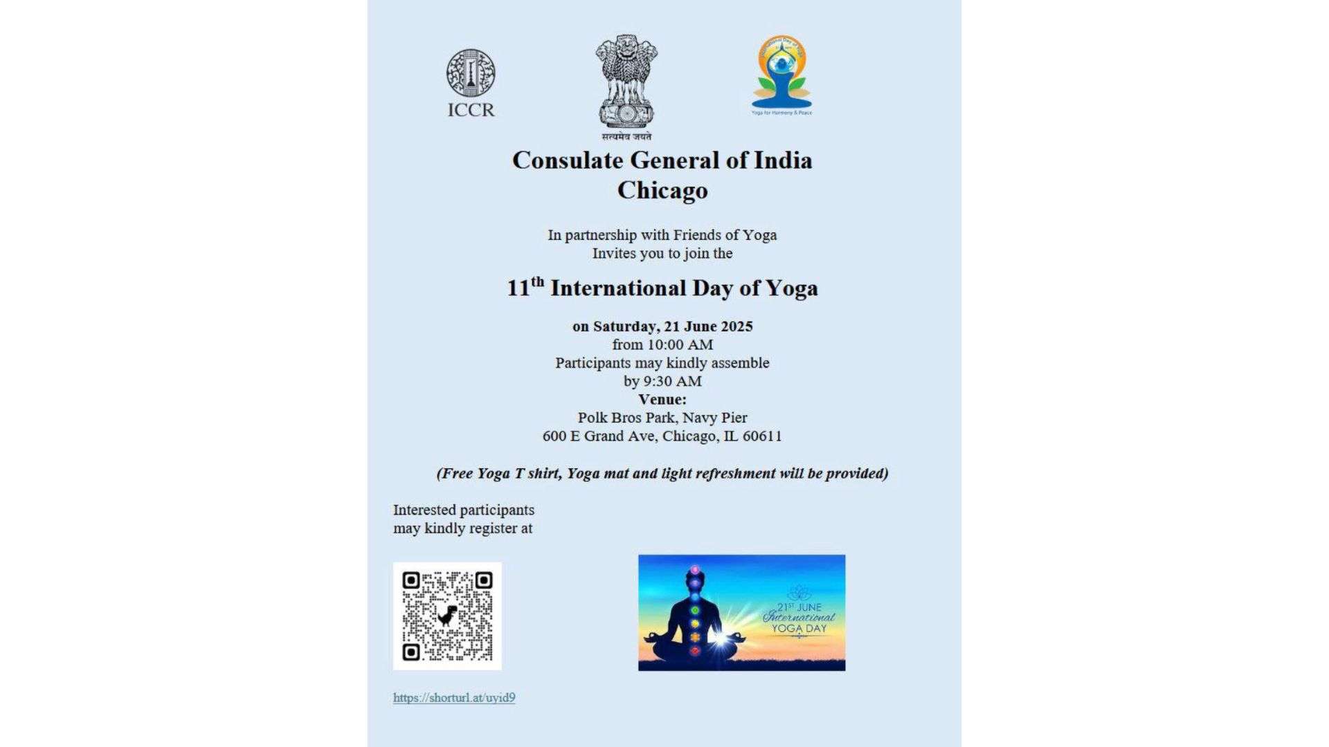 Chicagoland prepares for grand celebrations of International Yoga Day