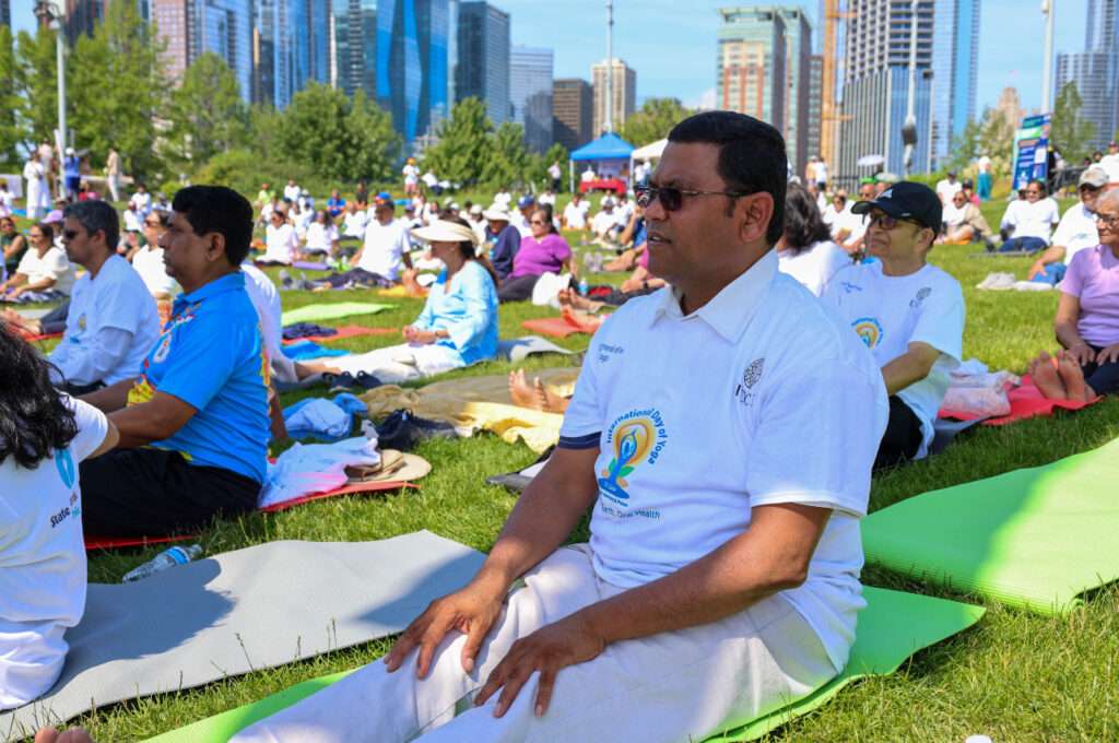 Chicago celebrates International Yoga Day 2025 at Navy Pier