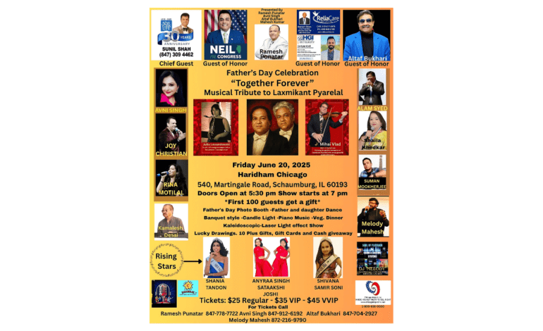 Chicago gears up for a grand musical tribute to Laxmikant–Pyarelal this Father’s Day weekend