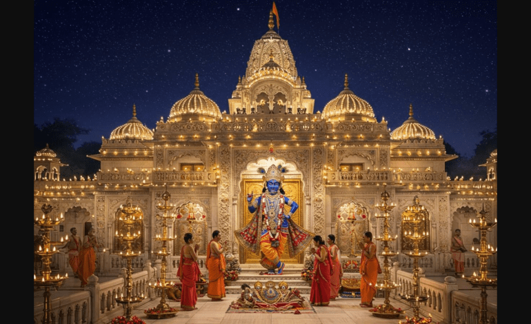 वृंदावन यात्रा का पहला पड़ावबांके बिहारी मंदिर — राधा-कृष्ण भक्ति का दिव्य केंद्र