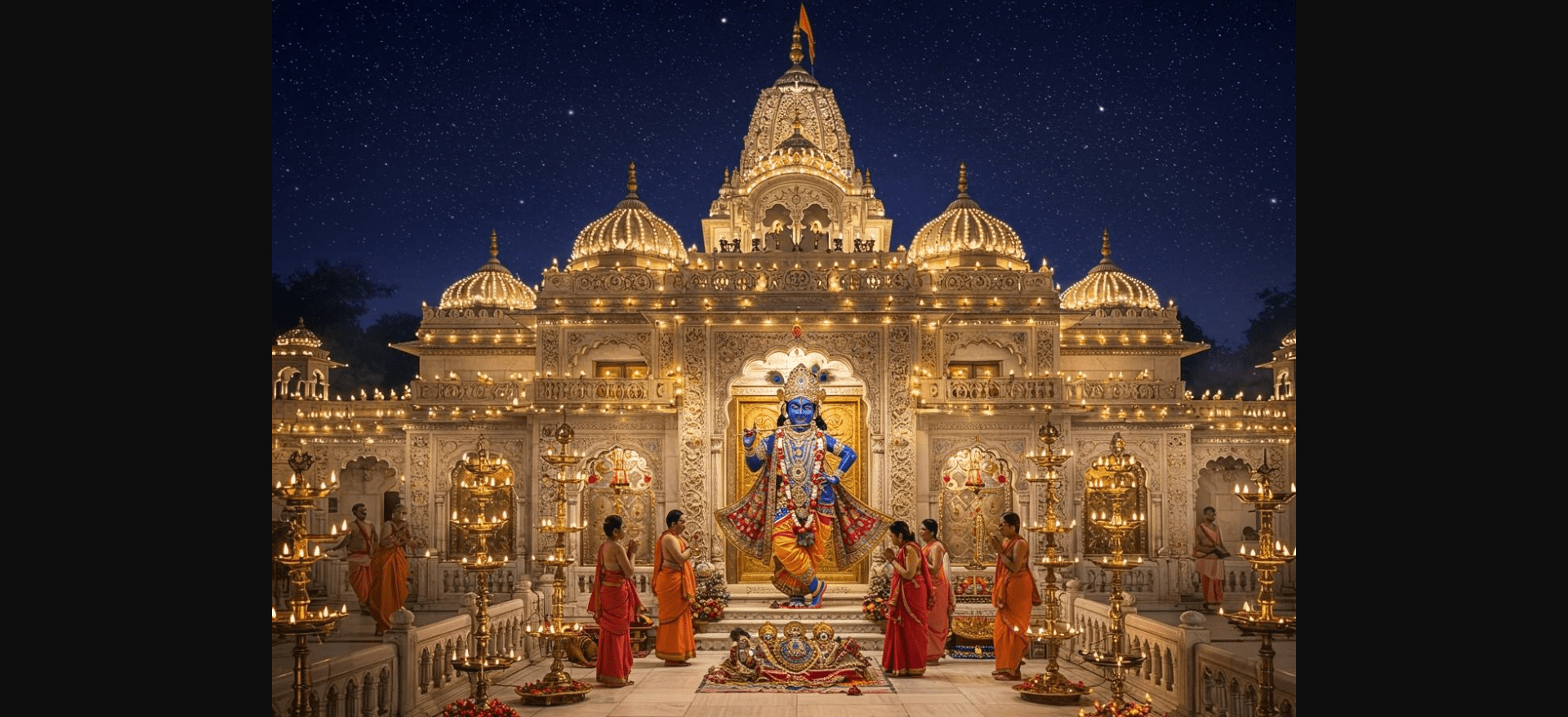 वृंदावन यात्रा का पहला पड़ावबांके बिहारी मंदिर — राधा-कृष्ण भक्ति का दिव्य केंद्र