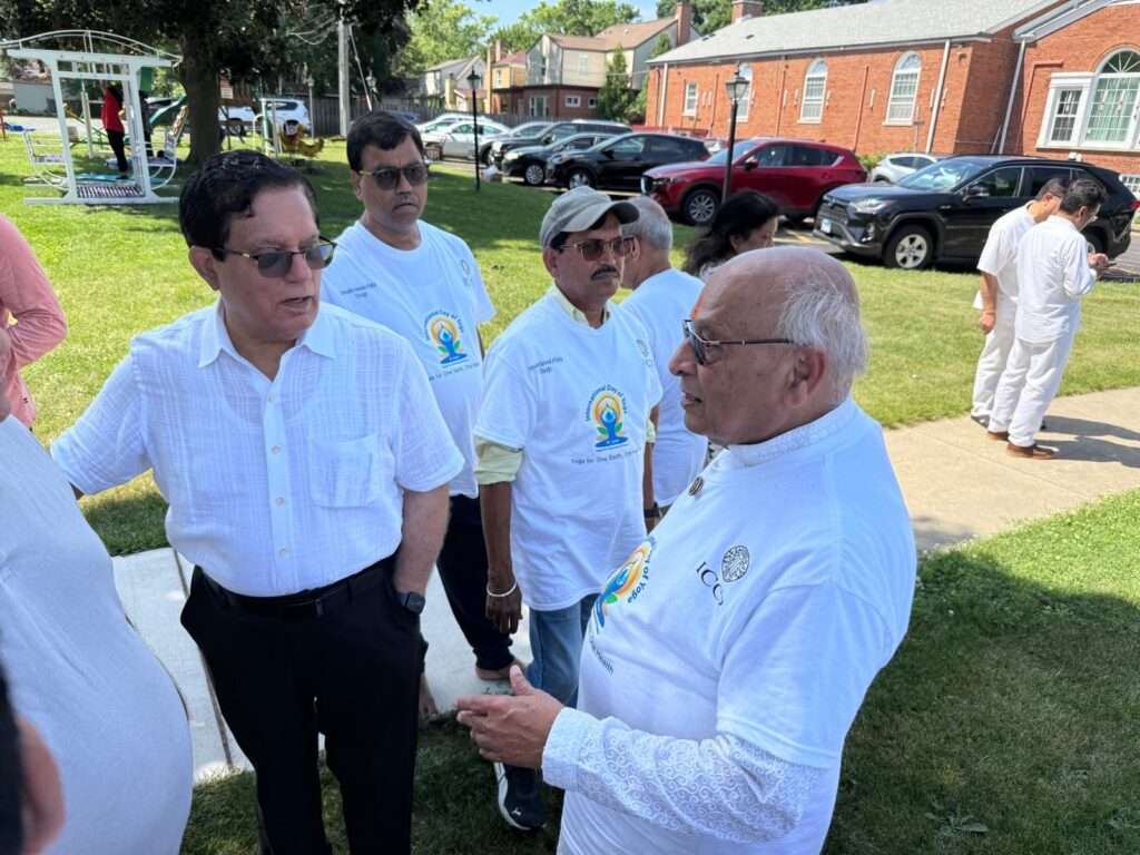 Indian community of Niles celebrates 11th International Yoga Day 