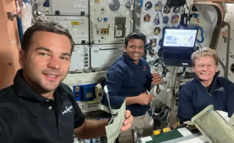 Shubhanshu Shukla develops brain-computer interface aboard ISS