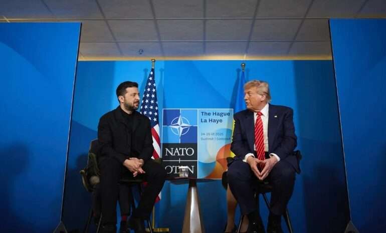 Zelensky, Trump discuss Ukraine’s air defence amid Russian strikes