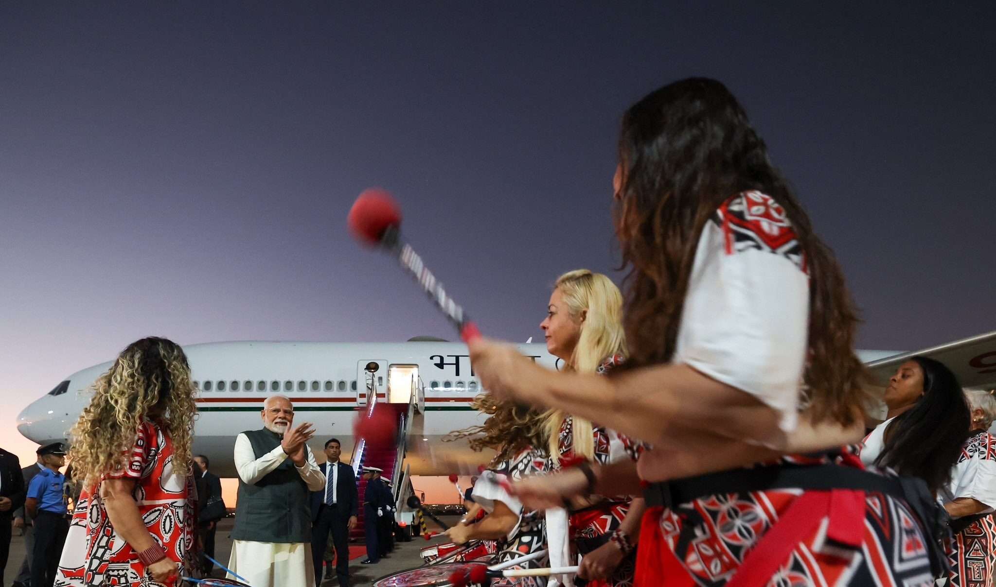 PM Modi receives grand welcome in Brasilia with Shiva Tandava chants
