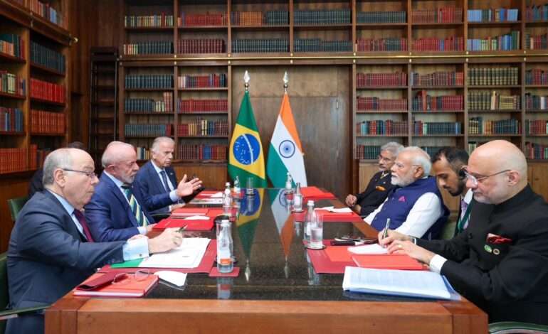 PM Modi’s Brazil visit strengthens India-Brazil strategic partnership